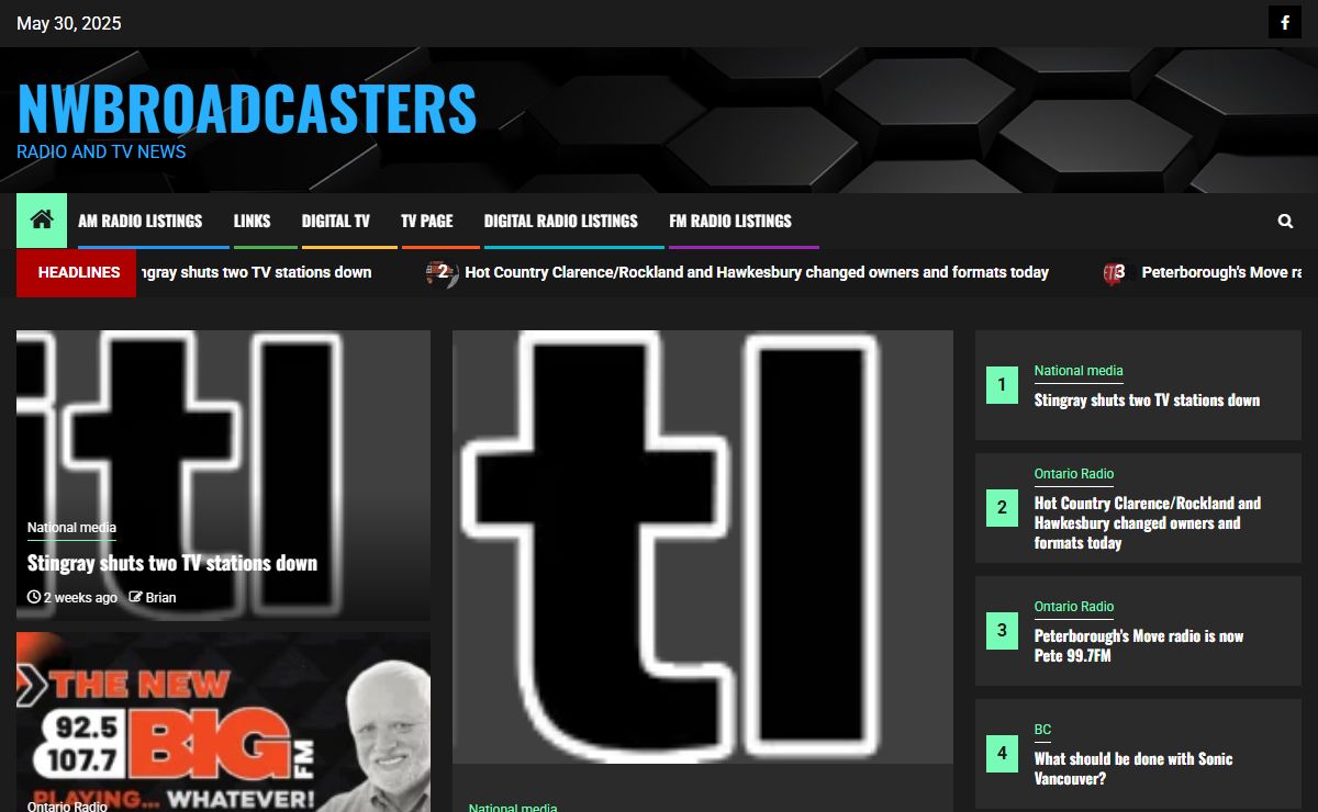 NWBroadcasters - Radio and TV news