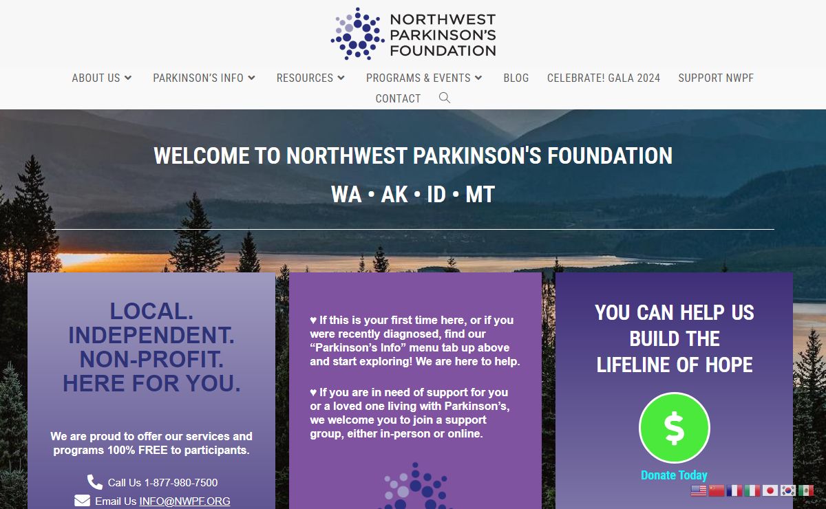 HOME - NW Parkinson's Foundation