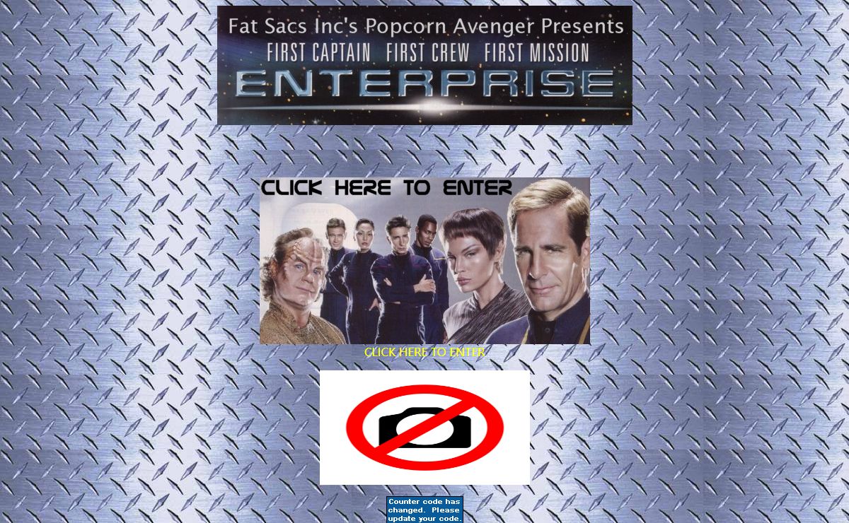 Popcorn Avenger's Enterprise Website