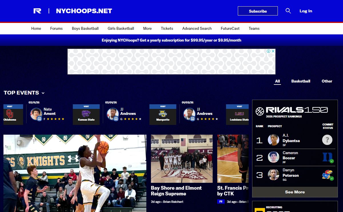 NYCHoops: NYC HS Hoops Football & Basketball Recruiting