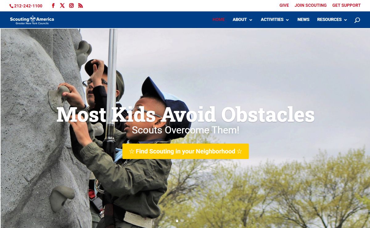 Greater New York Councils, Scouting America | New York City Scouting