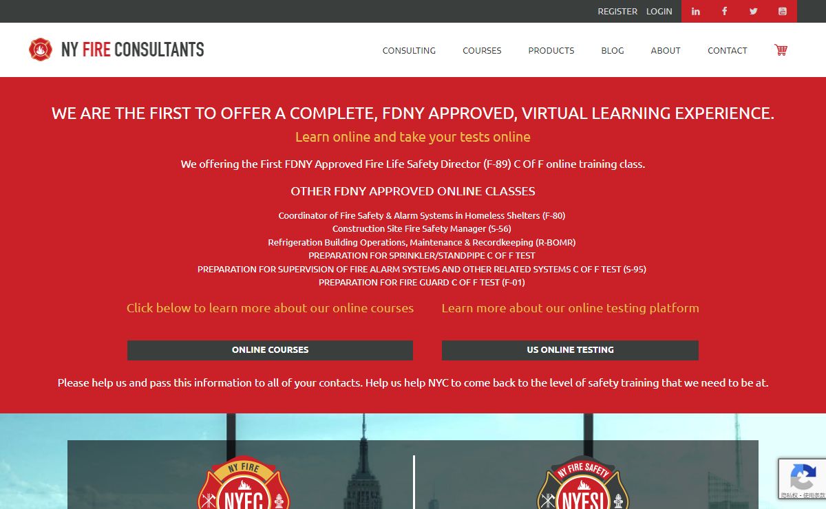 NY Fire Consultants Inc. – New York's Fire & Life Safety Experts