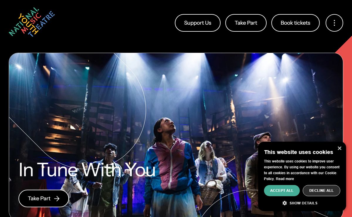 Welcome - National Youth Music Theatre
