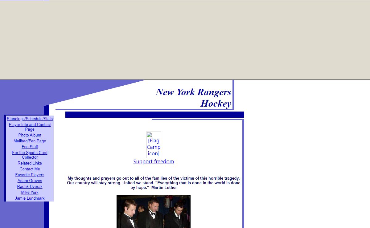 New York Rangers Hockey