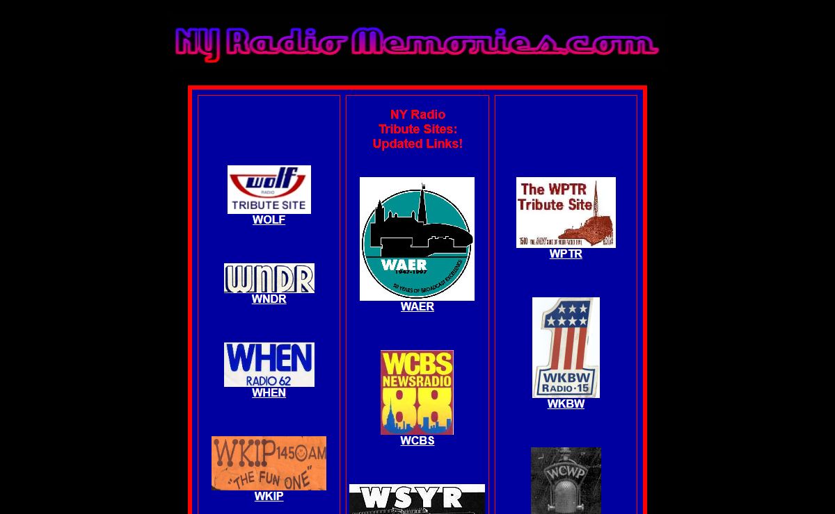 NY Radio Memories