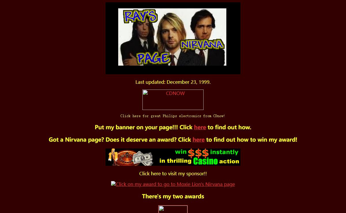 Ray's Nirvana Page