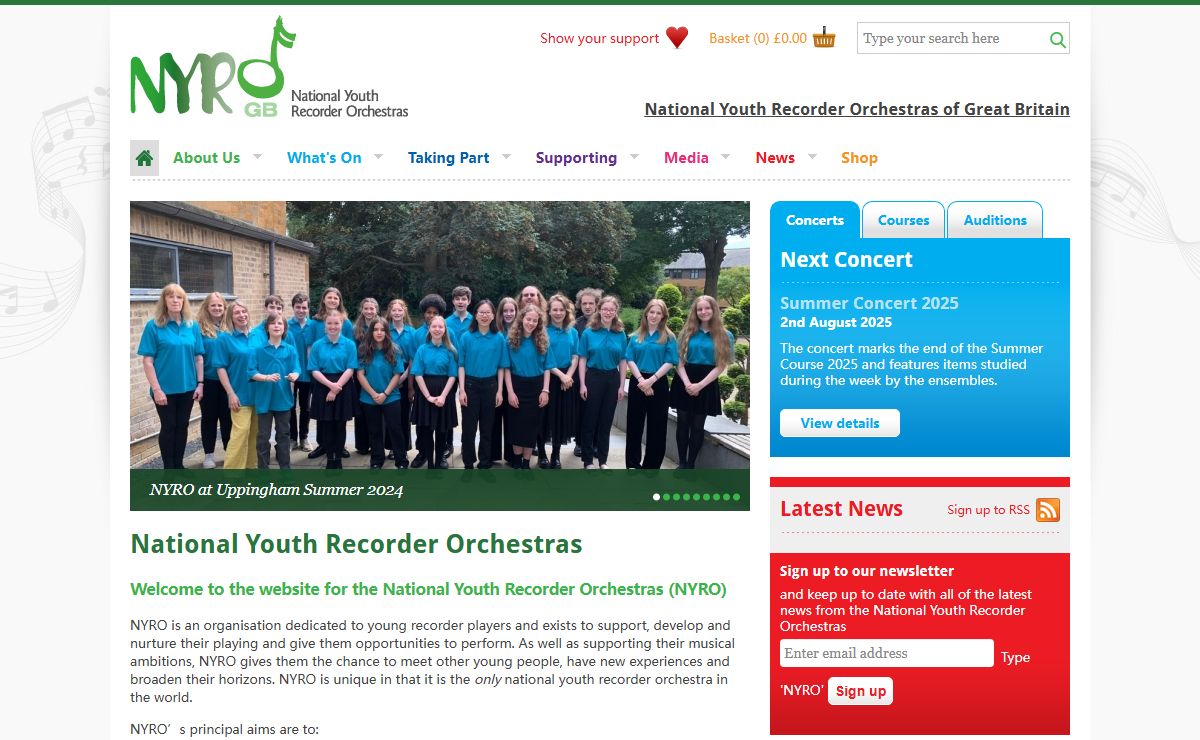 National Youth Recorder Orchestras | National Youth Recorder Orchestras