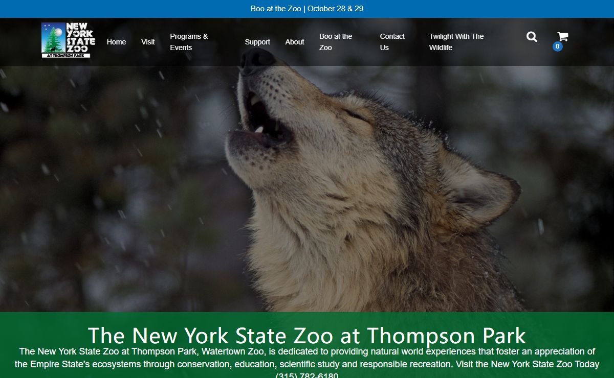 Watertown Zoo - New York State Zoo at Thompson Park