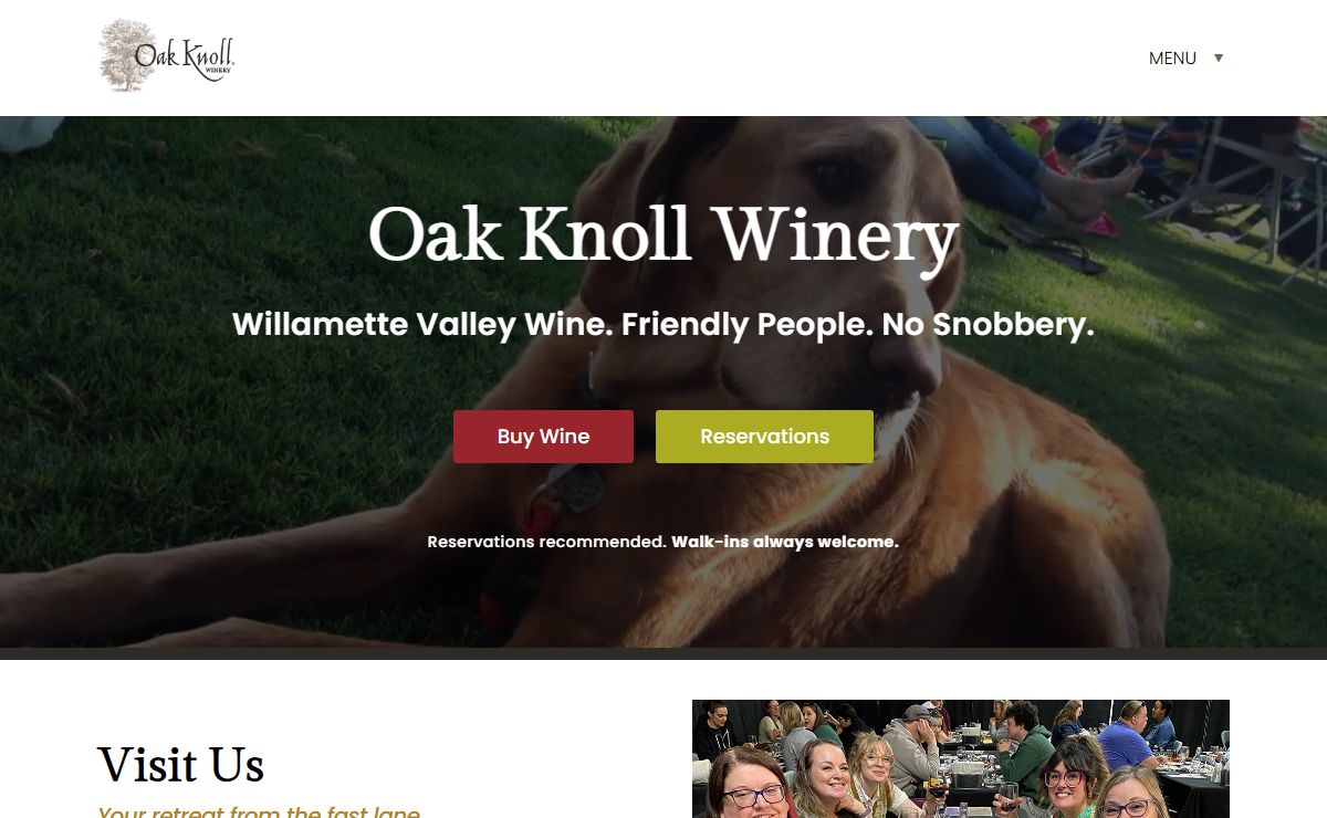 Oak Knoll Winery – We Have a Wine for Every Palate.