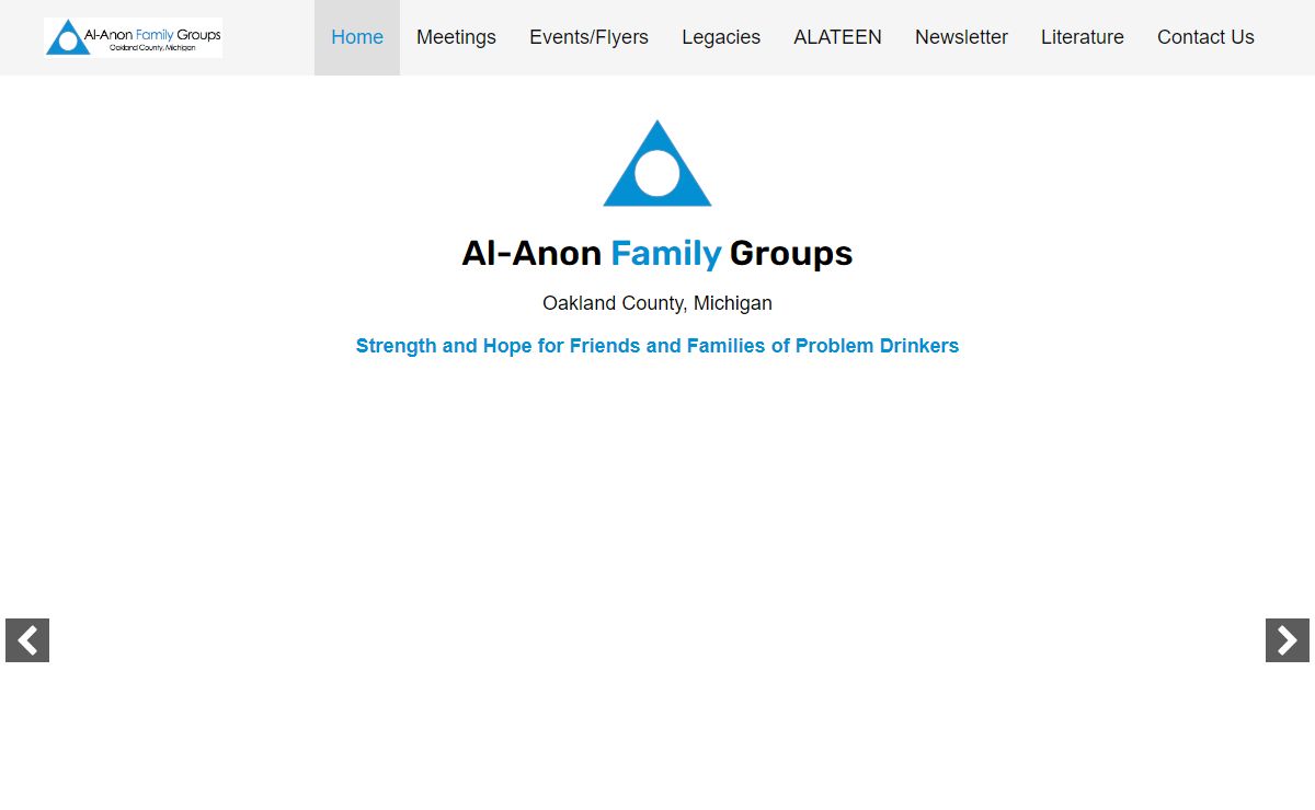 Home | Al-Anon Family Groups in Oakland County, MI | Oakland County Al-Anon Family Groups