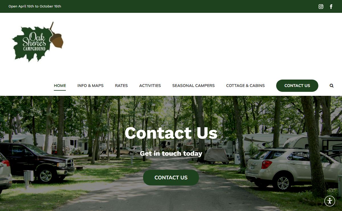 Oak Shores Campground – Decatur Michigan