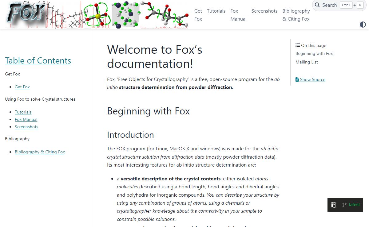 Welcome to Fox’s documentation! — Fox 2024.x documentation