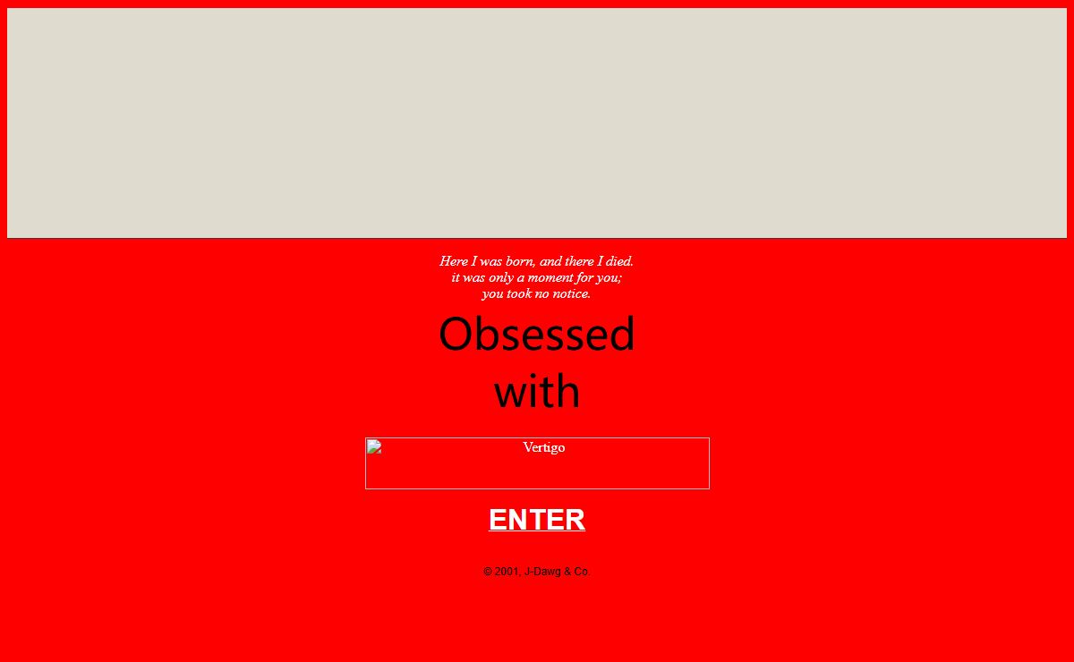 Obsessed with VERTIGO - Click to enter