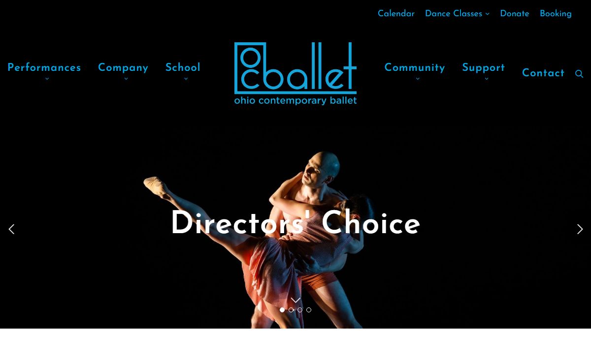 Home • Ohio Contemporary Ballet