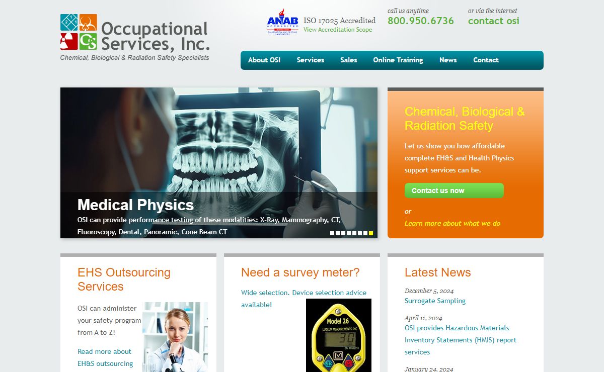 Occupational Health and Safety Services