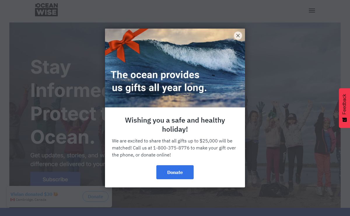 Homepage - Ocean Wise