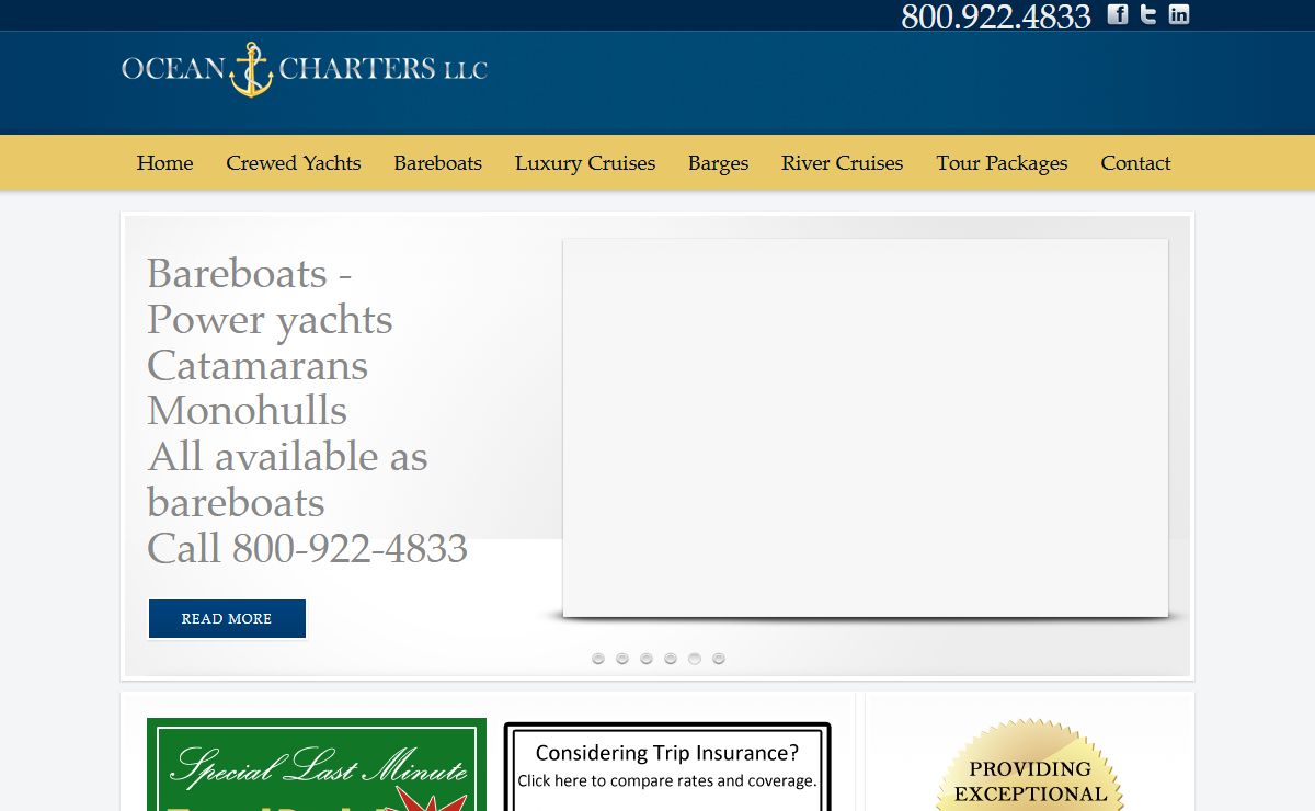 Ocean Charters LLC | Signature Vacations by Susan Wallace Whiteman