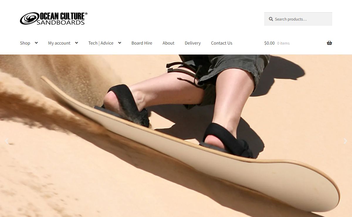 Ocean Culture® Sandboards & Equipment Australia