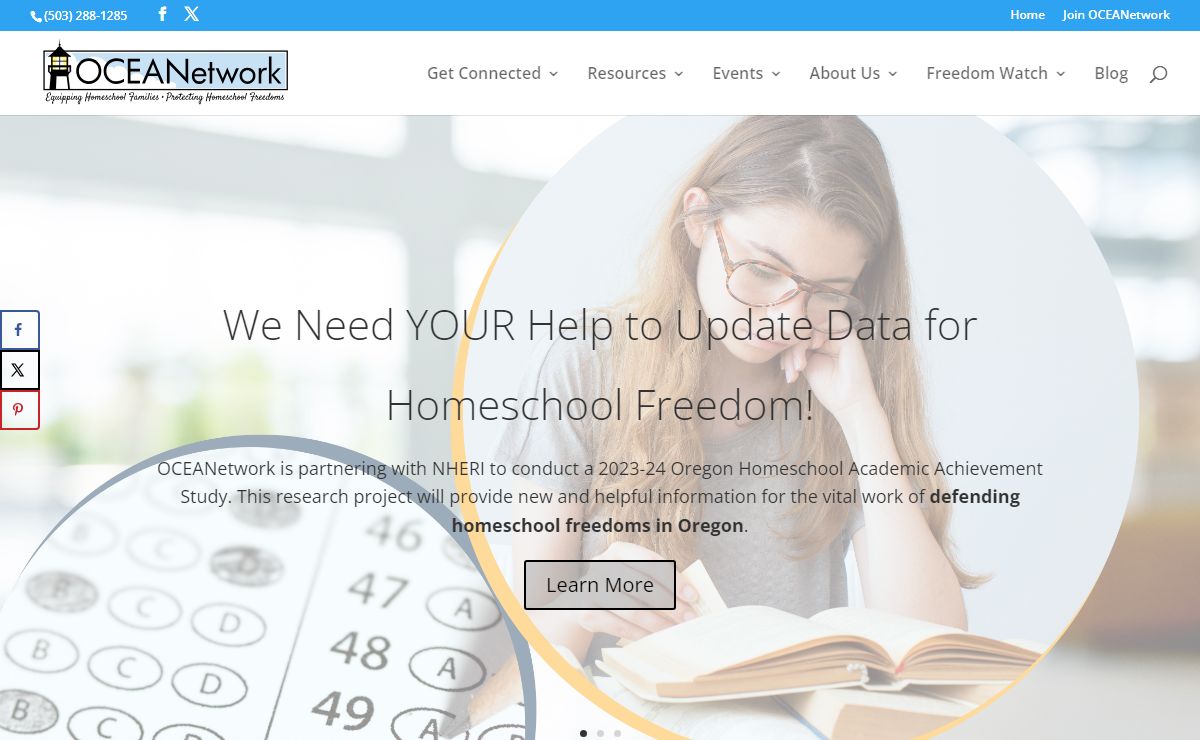 OCEANetwork - Oregon Christian Home Education Association Network