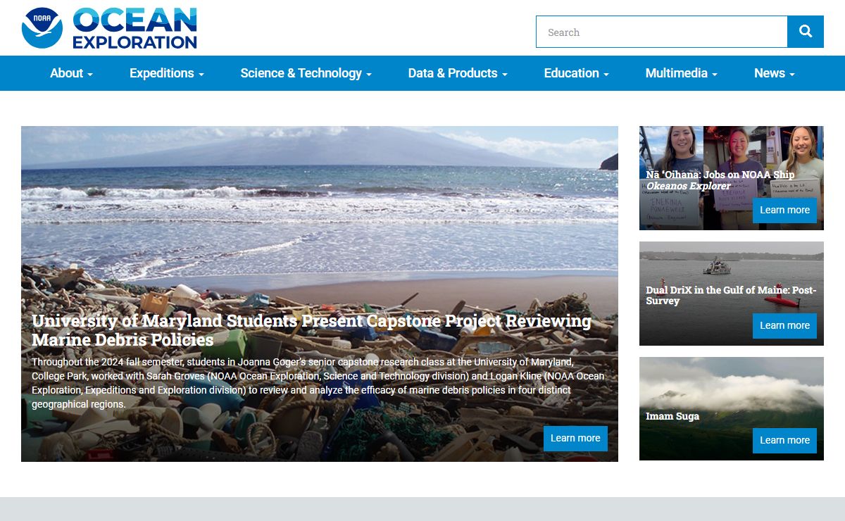 Home: NOAA Ocean Exploration