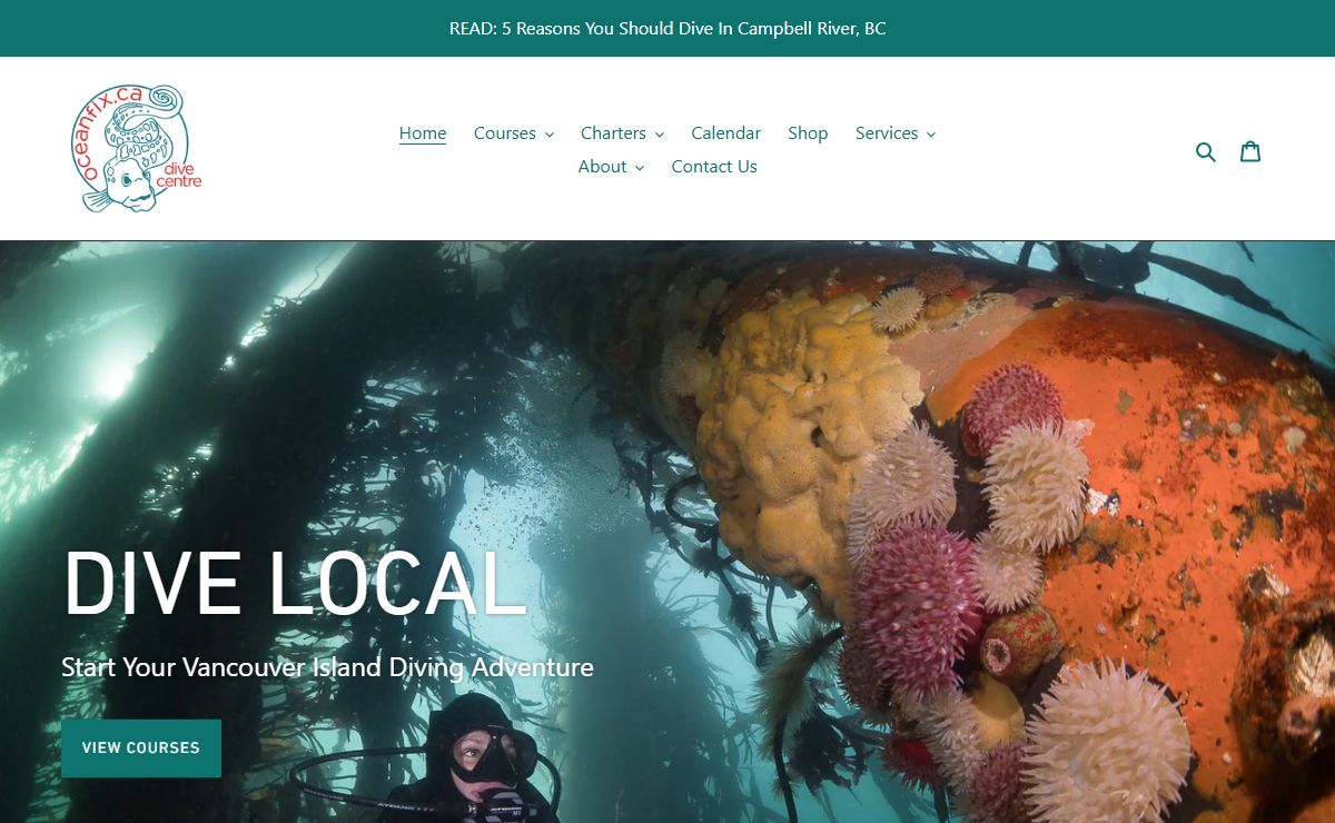 Oceanfix.ca Dive Centre - Campbell River's Dive Shop