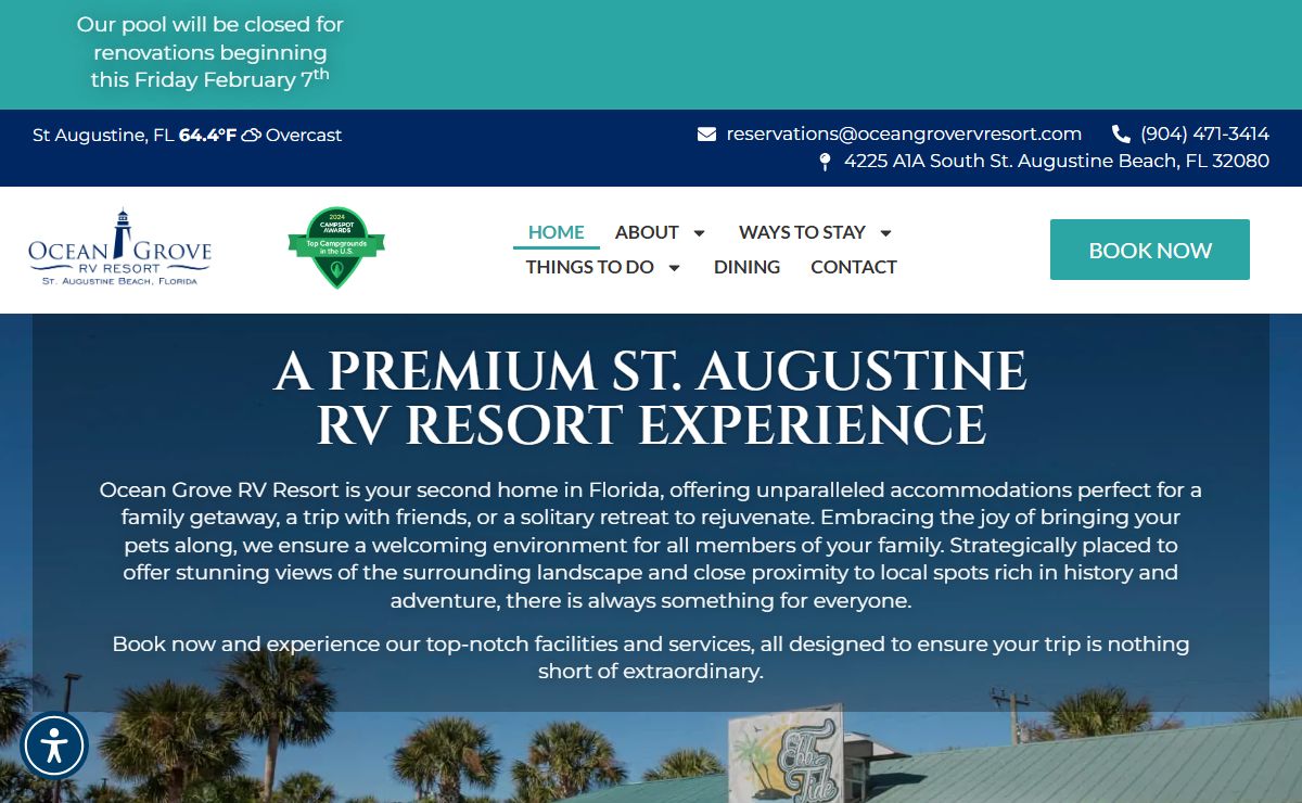Ocean Grove RV Resort – Ocean Grove RV Resort