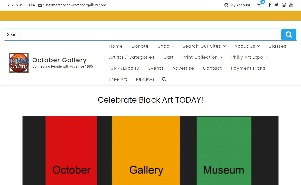 October Gallery – Connecting People with Art since 1985