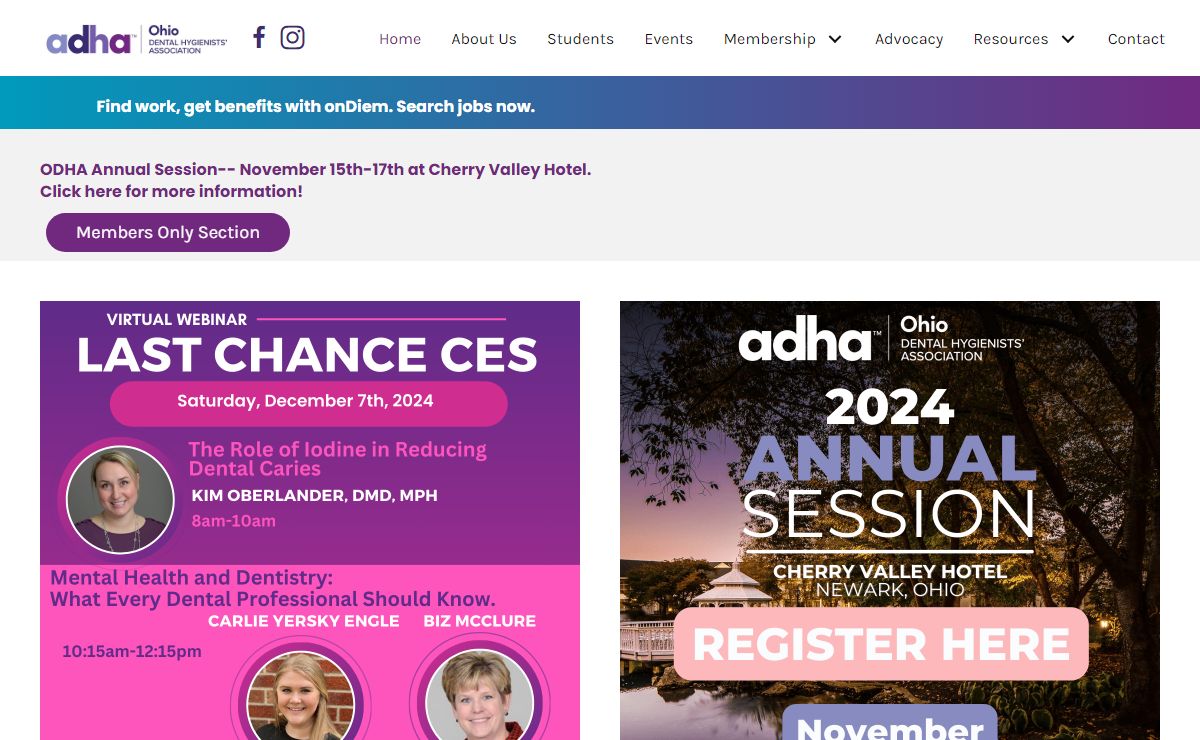 Ohio Dental Hygienists’ Association