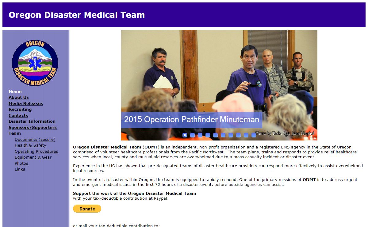 Oregon Disaster Medical Team