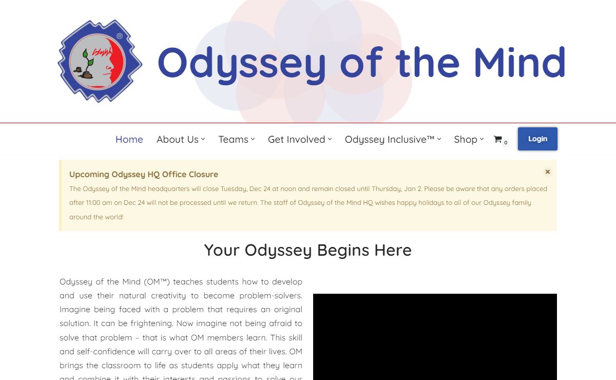 Home - Odyssey of the Mind