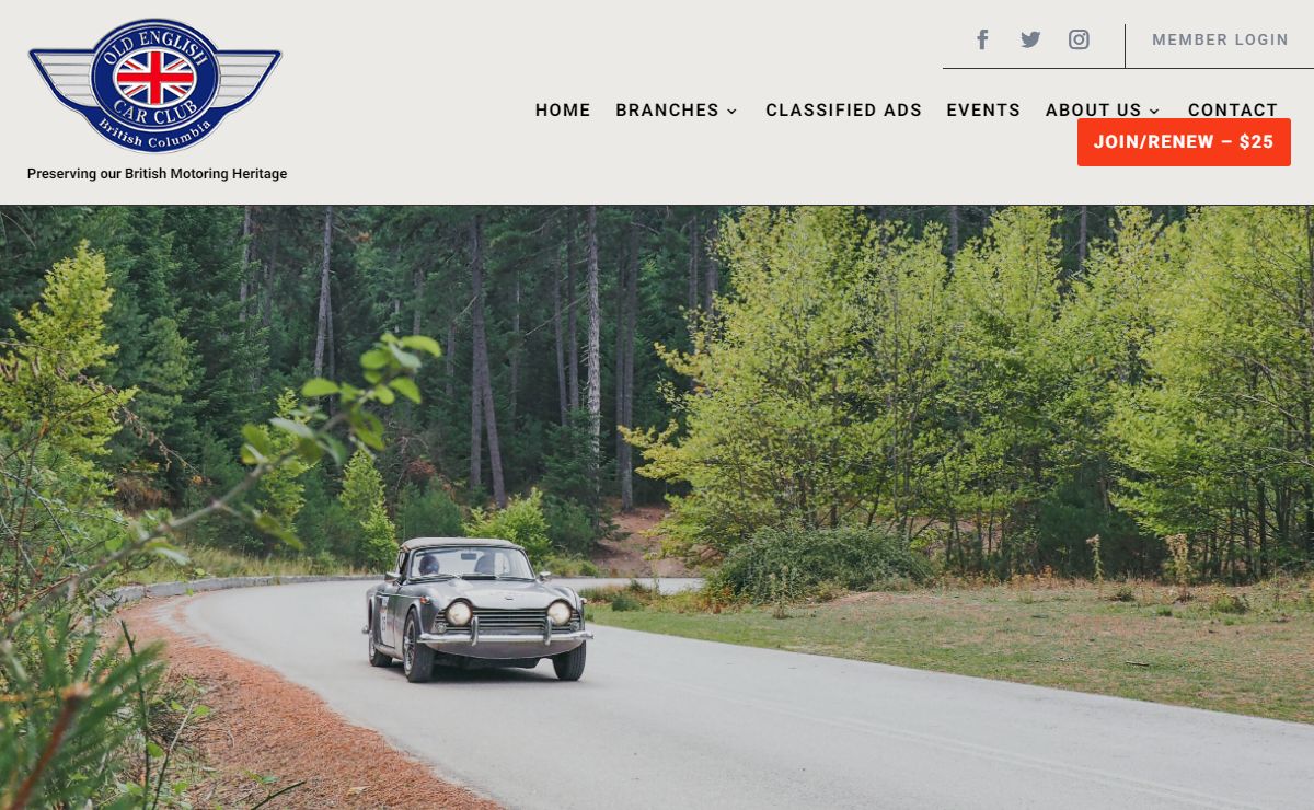 Old English Car Club | Preserving our British Motoring Heritage