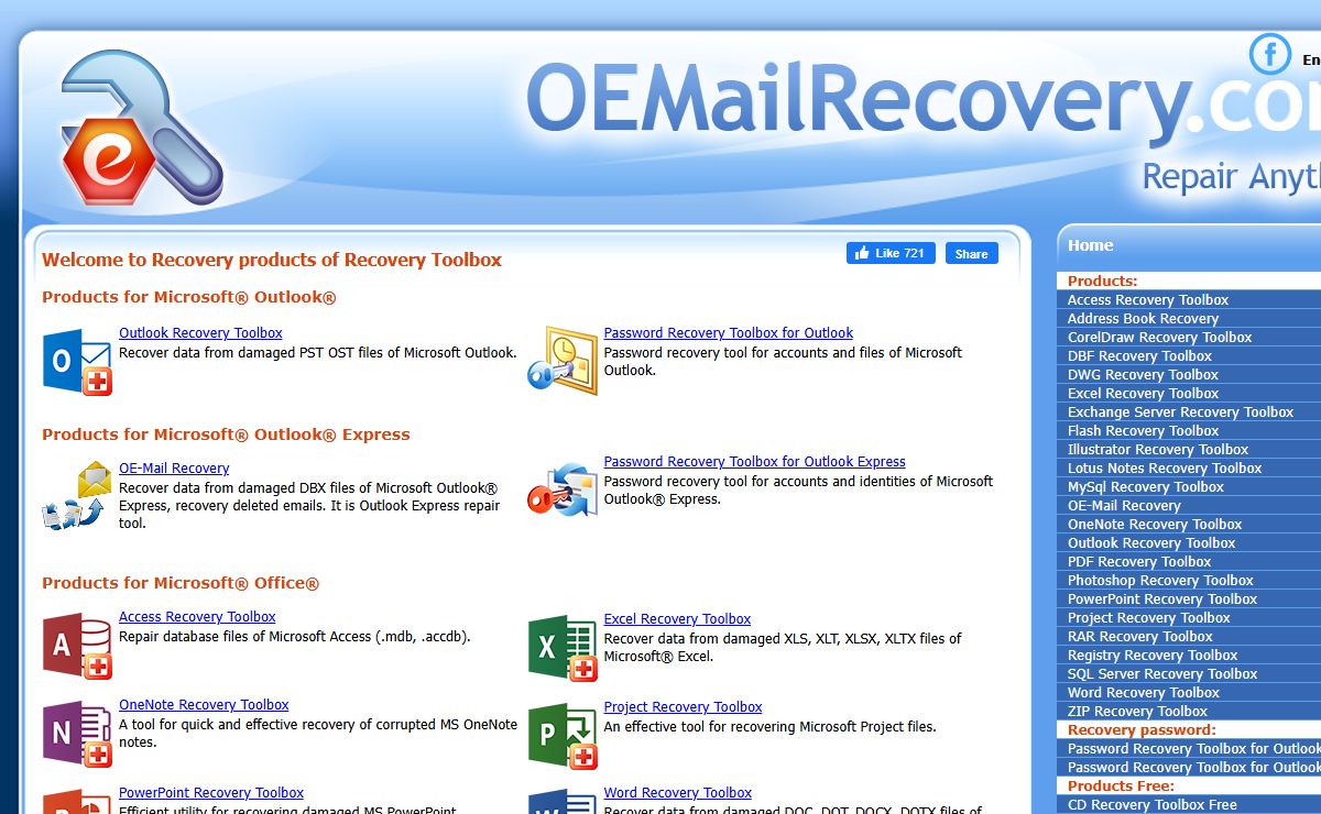 Data recovery software tools for different type of corrupted files