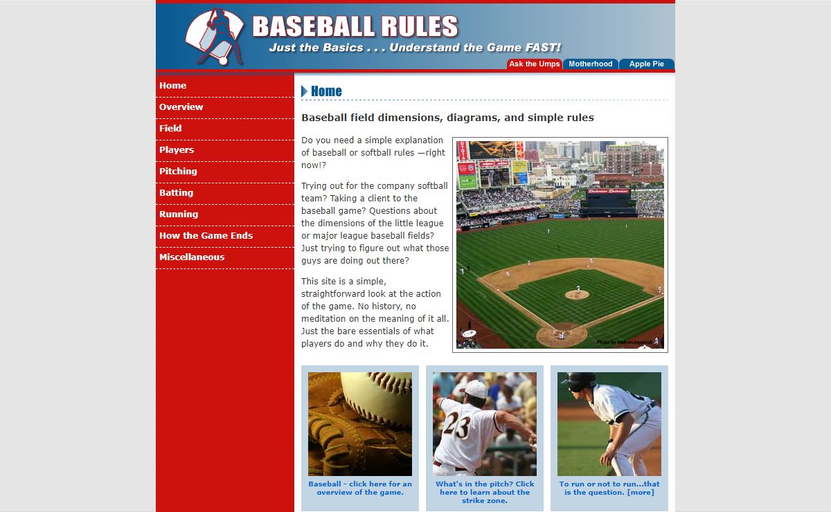 Baseball Field Dimensions, Diagrams, and Simple Rules