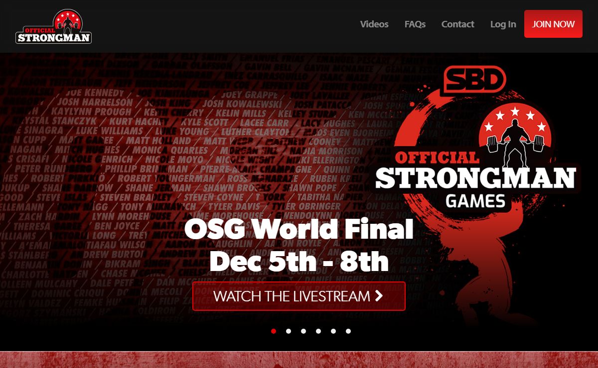 Welcome | Official Strongman