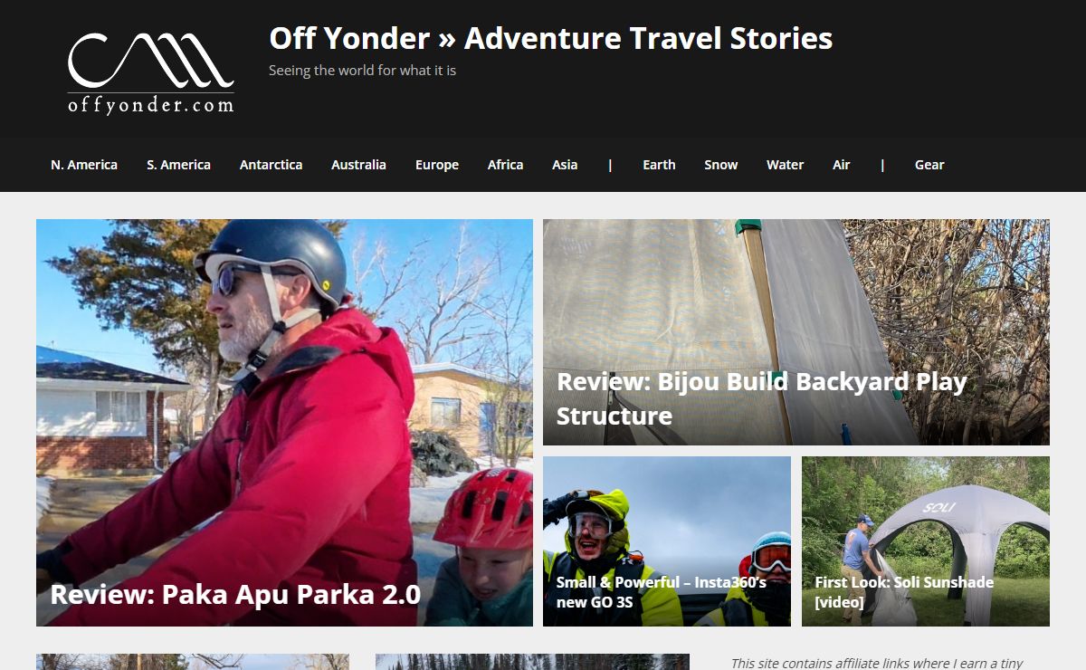Off Yonder » Adventure Travel Stories
