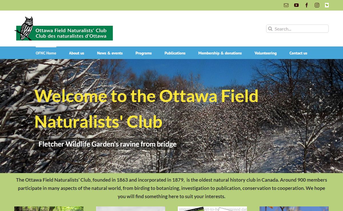 OFNC – Canada's oldest field naturalist club
