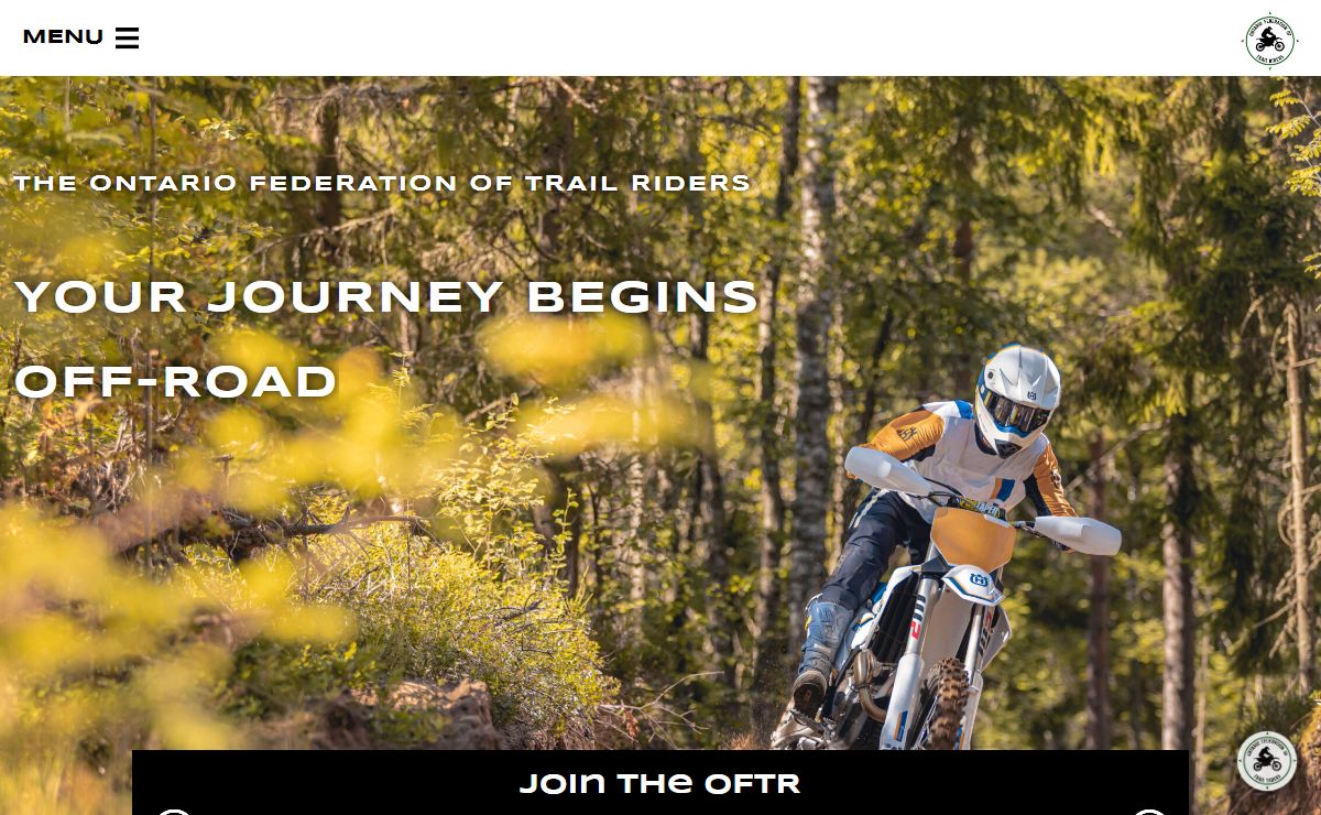 Home - OFTR - Find where to ride your dirt bike on off-road trails in Ontario.