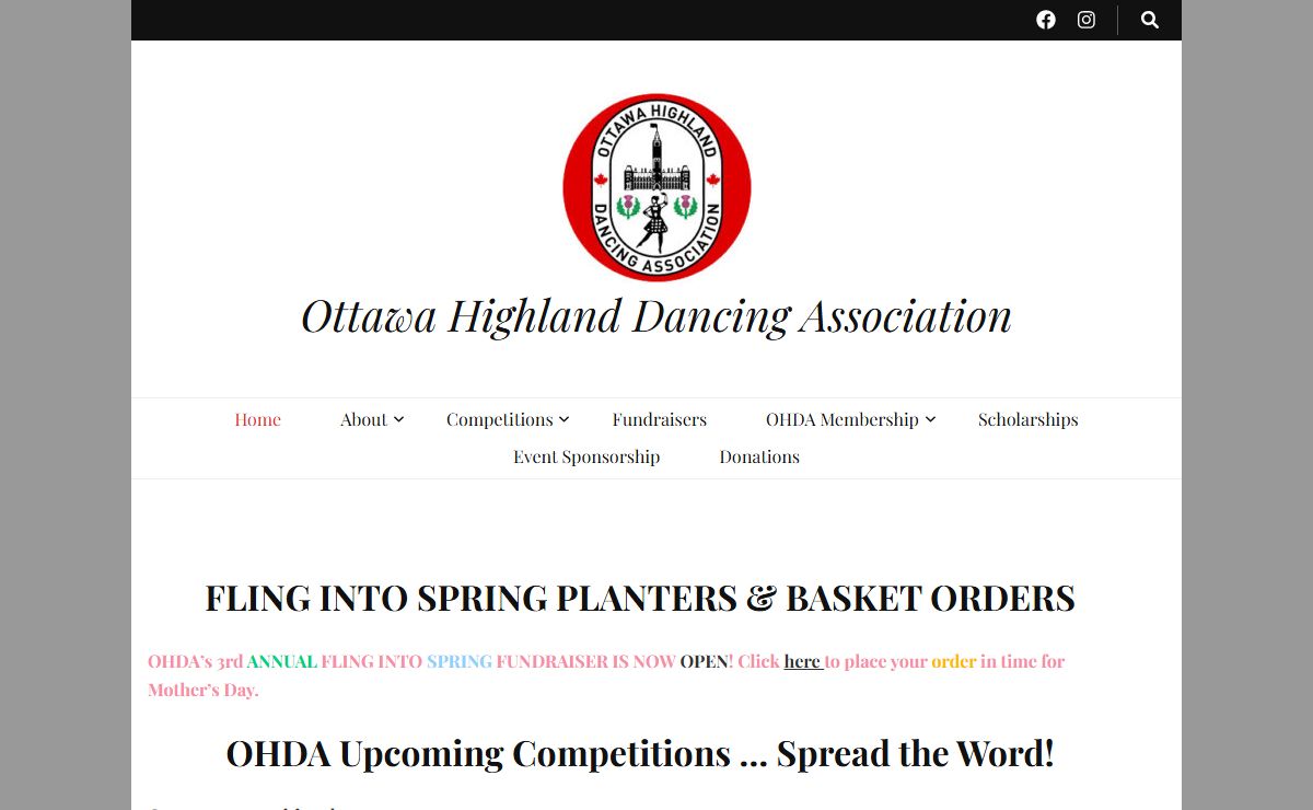 Ottawa Highland Dancing Association