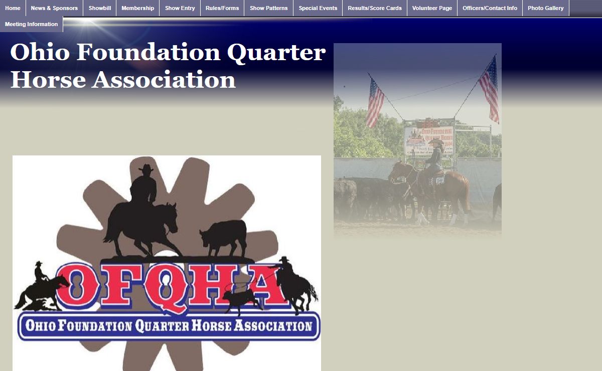 The Ohio Foundation Quarter Horse Association – Zanesville, OH