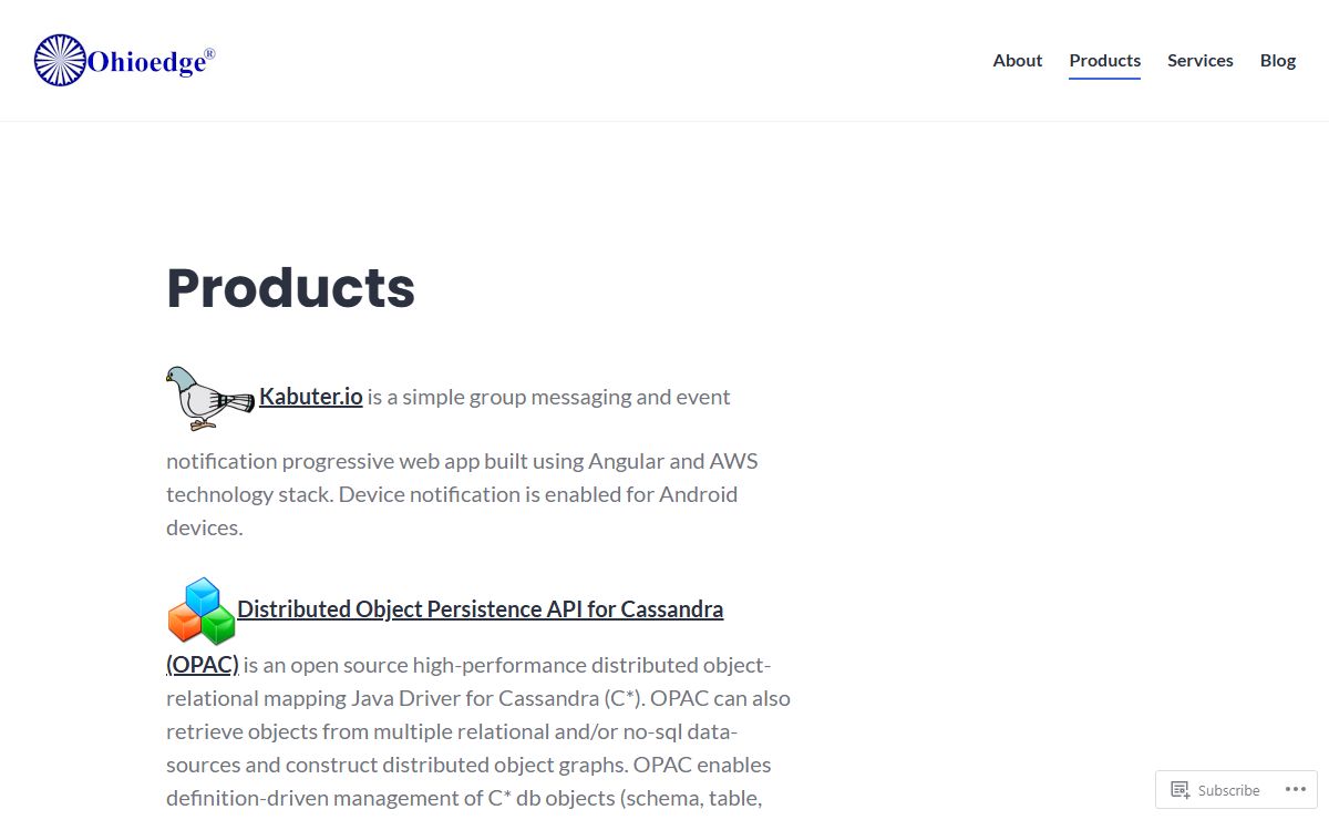 Ohioedge – Component-driven linearly-scalable software development