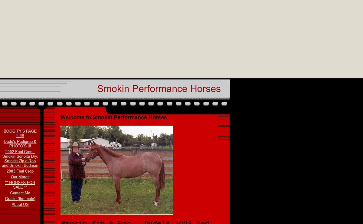 Smokin Performance Horses