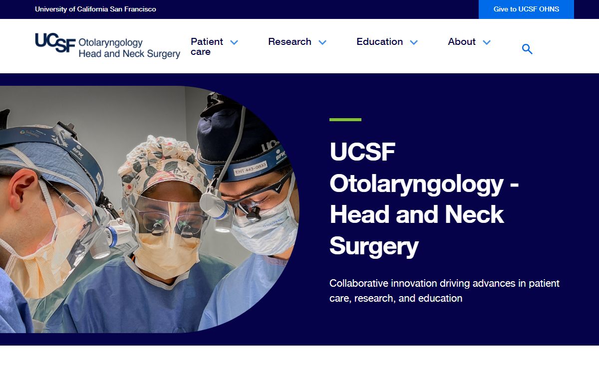 Home | Otolaryngology | Head and Neck Surgery