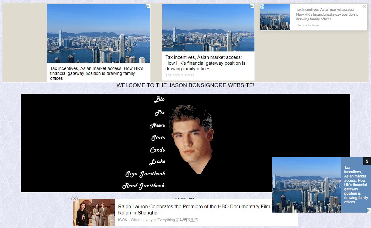 The Jason Bonsignore Website