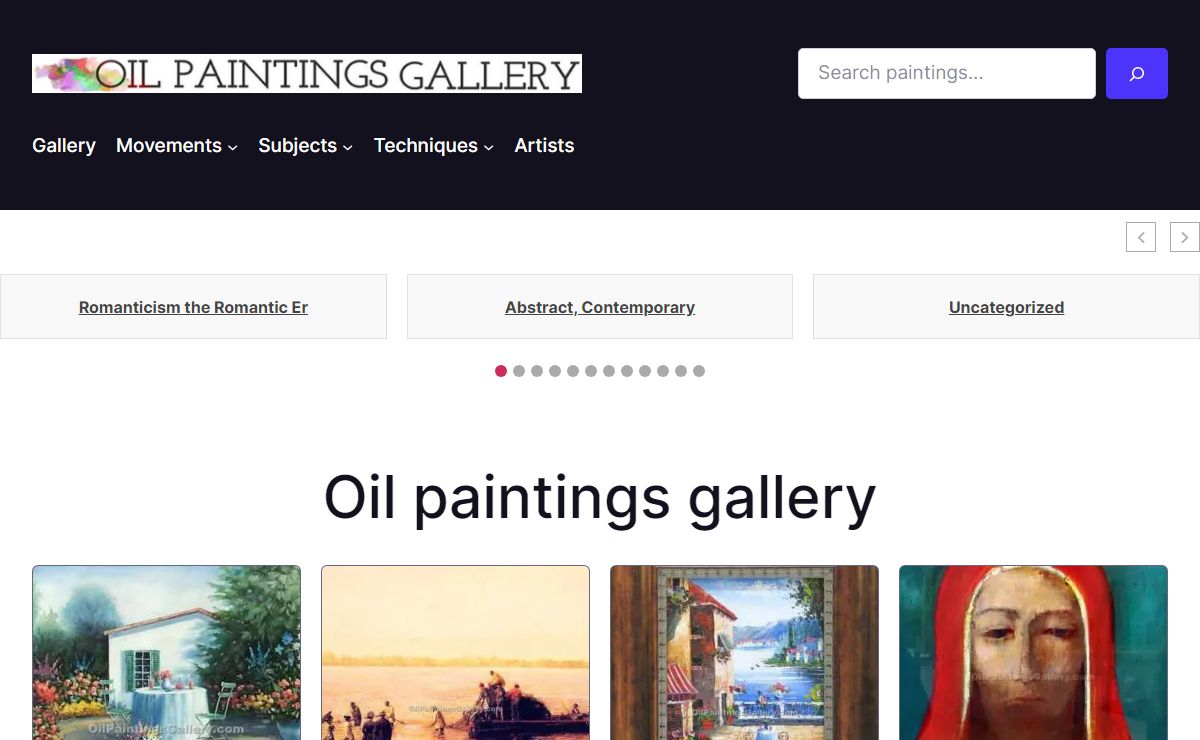 Oil Paintings Gallery -