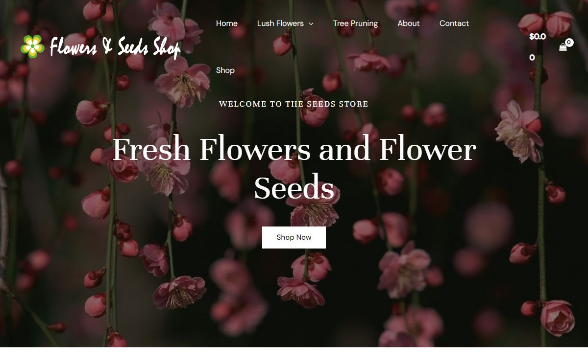 Home - Flowers & Seeds Shop