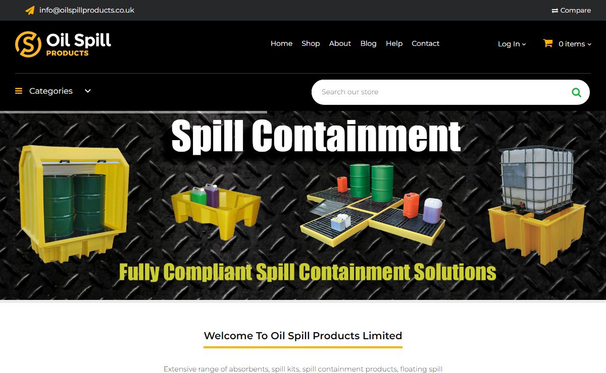 Absorbents, Spill Kits, Drum & IBC Spill Containment Pallets – Oil Spill Products