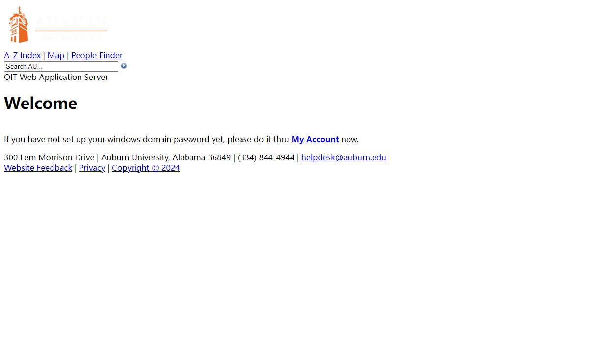 OIT Web Application Server