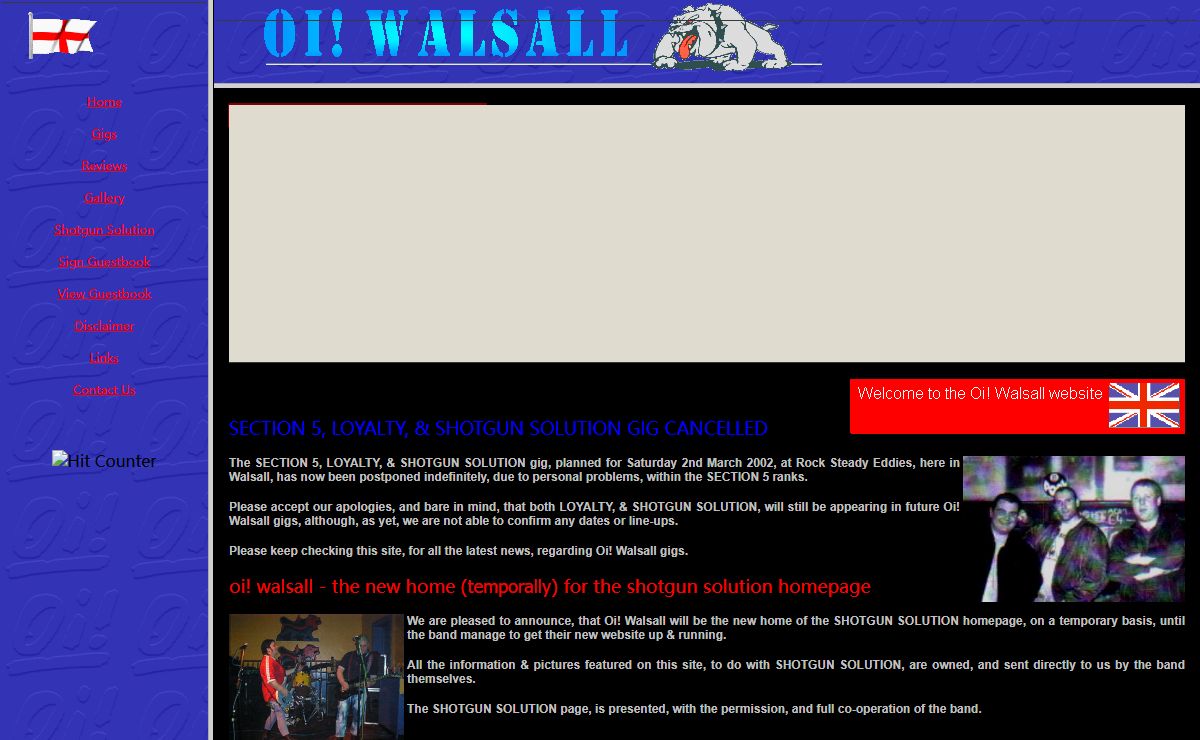 OI! WALSALL - DEDICATED TO GIVING A LITTLE BIT BACK TO THE SCENE