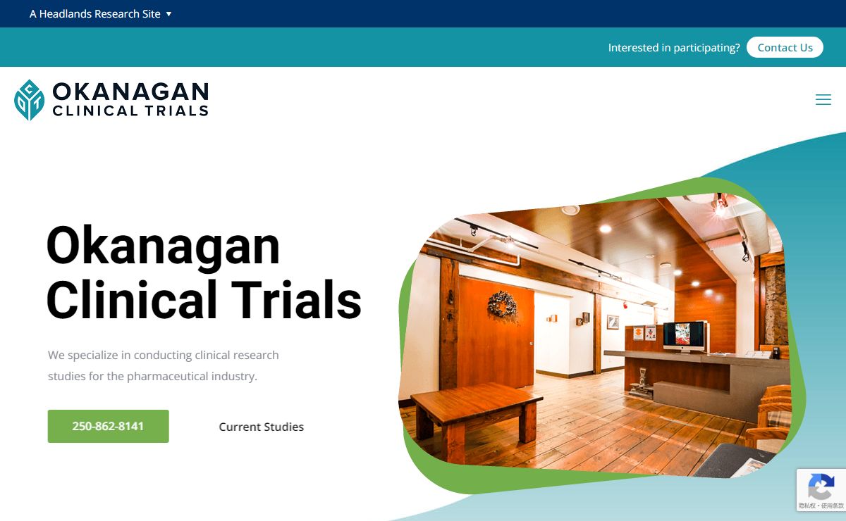 Clinical Trials Kelowna | Okanagan Clinical Trials | 250-862-8141
