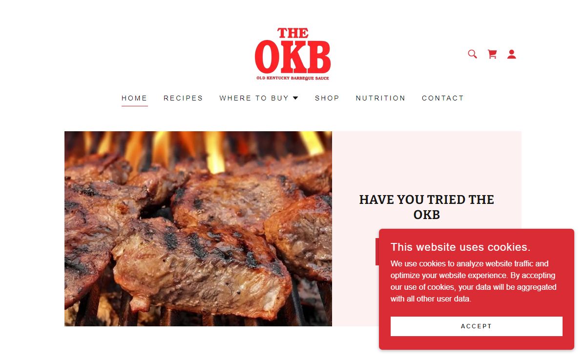Authentic Barbeque Sauce - THE OKB - Old Kentucky Barbeque Sauce